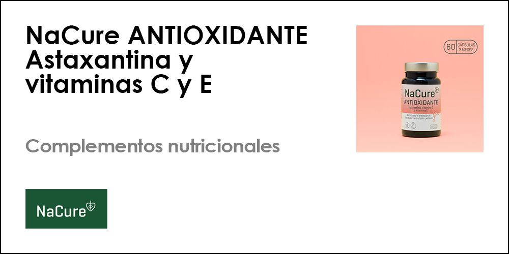 Complemento nutricional NaCure ANTIOXIDANTE