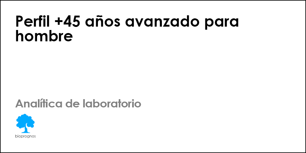 Perfil +45 años avanzado para hombre