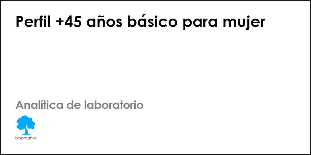 Perfil +45 años básico para mujer