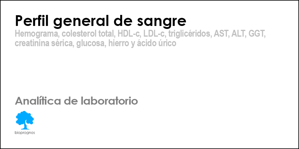 Perfil general de sangre