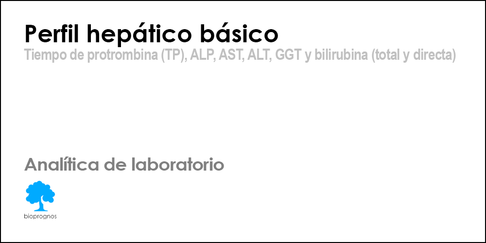 Perfil hepático básico