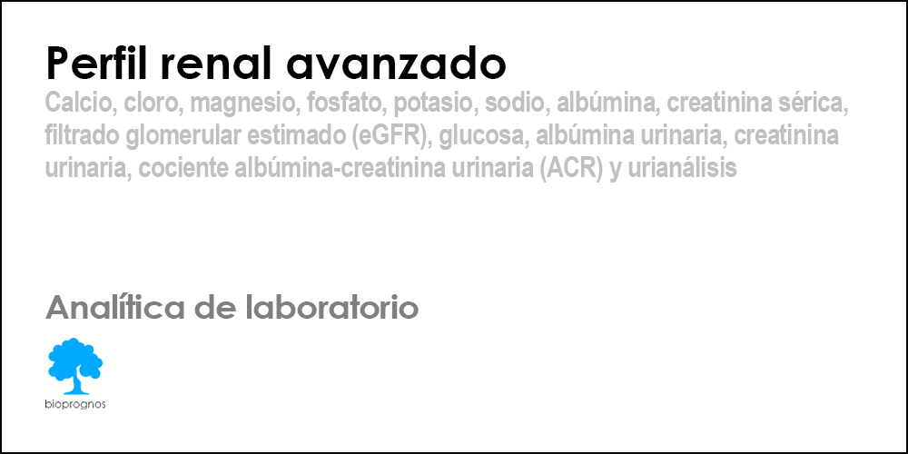 Perfil renal avanzado